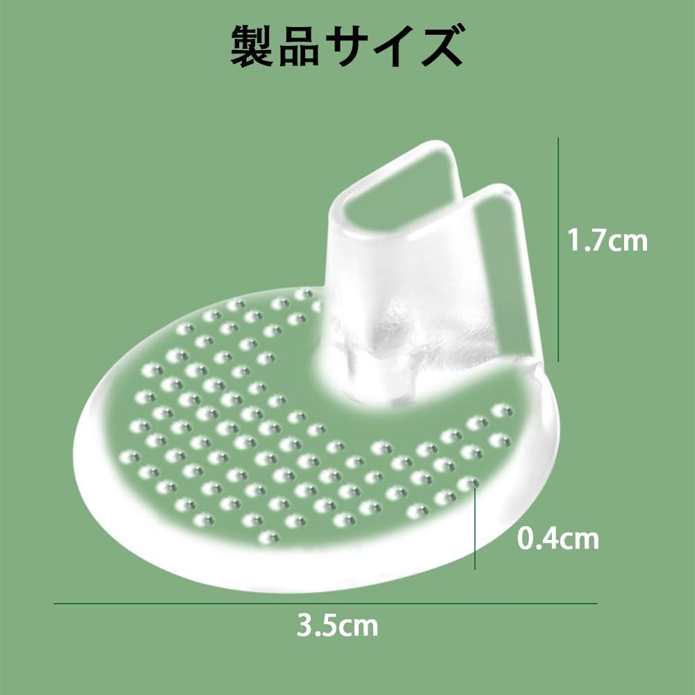 ZHSHXNGY Thong Sandal Covers and Toe Insoles To Prevent Sandals from Slipping Off Pairs 4 Insoles Forefoot (2 Set, - Cushioning)