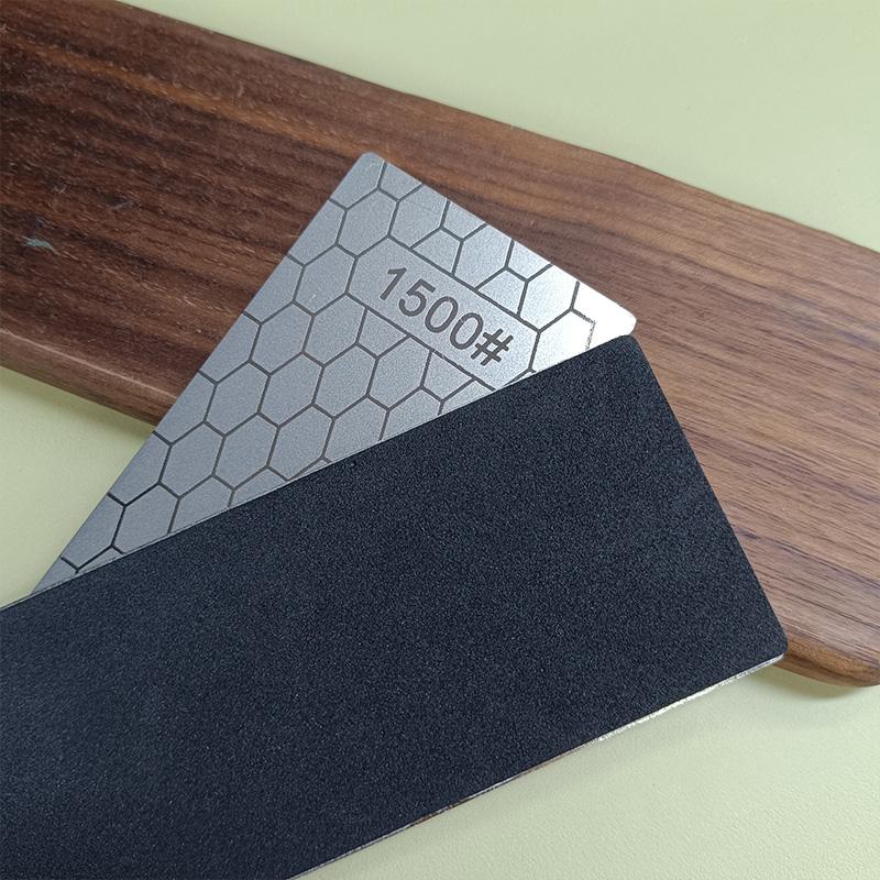 Diamond Knives Sharpening Stone 400# 600# 800# 1000# Grindstone Knife Sharpener Ultra-thin Honeycomb Surface Whetstone