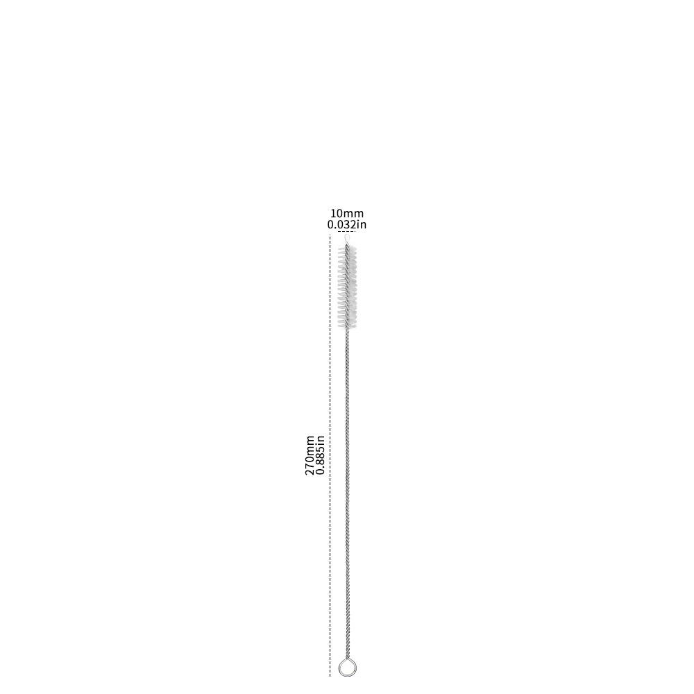 Stainless Steel Dual-Use Straw Spoon for Cocktails and Tea