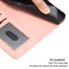 For iPhone 16 Pro Case Flower Imprint Leather Flip Wallet Phone Cover with Wrist Strap