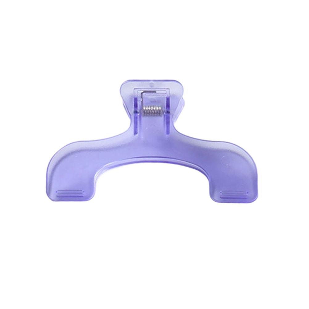 1PC Simple Frosted Transparent Book Clip Page Holder for Reading Practical Memo Note Clip Kawaii Desk Accessories