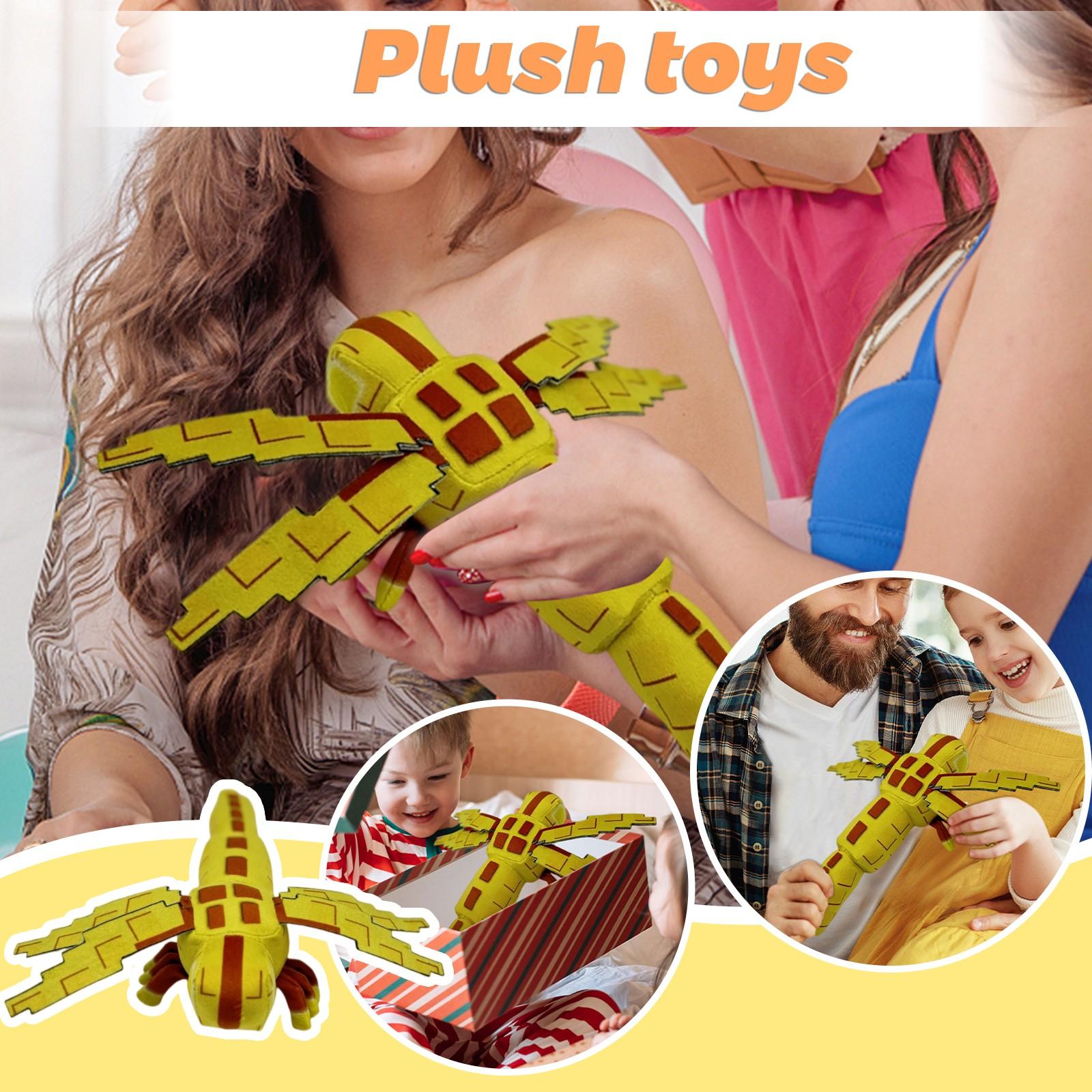 

Плюшевые игрушки милые и подходят для подарков. Они сделаны из безопасных материалов как для мальчиков, так и для девочек One Size