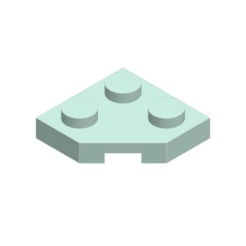 

10PCS 26601 Wedge Plate 2x2 Cut Corner Block Moc Works With featuring Brick DO IT YOURSELF Children s Toy Assembly Part 10PCS