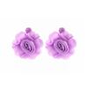 Exaggerated Three-dimensional Flower Hand Woven Personalized Fashionable Earrings with Niche Design for Women's Earrings