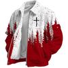 2025 Europäischer Amerikanischer Cross Reißverschluss Hoodie für Herren
