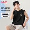 Baleno Men's JPB Crown Graphic Pure Cotton Sleeveless Vest