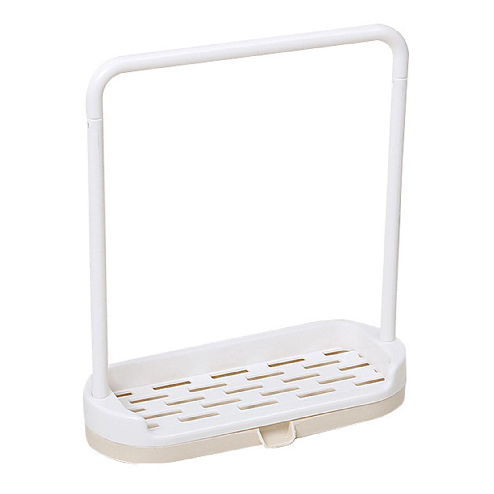 

Kitchen Sink Sponge Holder Multipurpose Kitchen Rag Stand Sponge Holder with Dishcloth Drying Rack for Kitchen Countertop