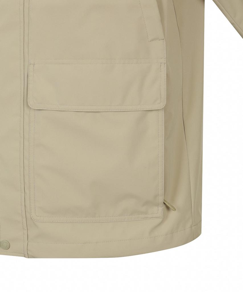Discovery Expedition Men'S Vertex 3L Mountain Cook Jacket (L/Beige)