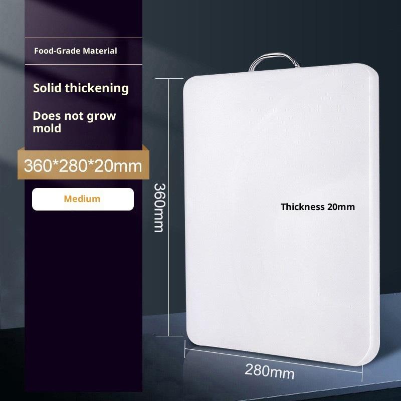 

Важка Товста Обробна Дошка Pe Товщиною 2 см Пластикова Різальна Дошка Нековзна Кухонна Підкладка для Нарізання 360x280x20mm