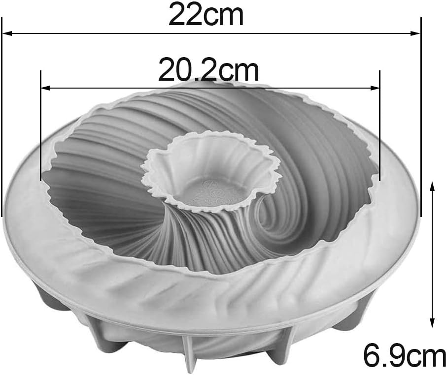 Cake Decorating Silicone Mold Durable And Heat Resistant Folded Without Deformation Mold Silicone