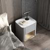 Nordic Solid Wood Bedside Tables Modern Minimalist Bedroom Nightstands Light Luxury Bedside Cabinets Creative Storage Cabinets