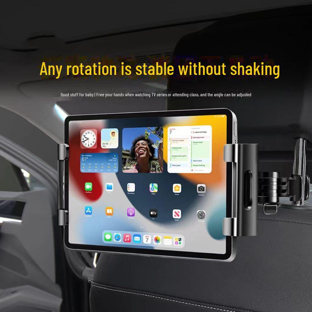 Adjustable Rear Seat Tablet & Phone Holder for Cars