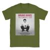 Bruno Mars The RoUnisextic Flower T Shirt Unisex Pure Cotton Novelty TShirts Crew Neck Tee Shirt Short Sleeve Tops Birthday Gift