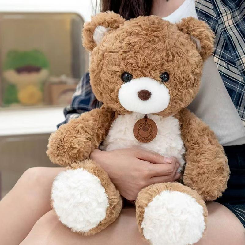 35Cm Cute Fluffy Fox Plush Toy Soft Cartoon Orange Foxes Stuffed Doll Baby Appease Children Birthday Gift
