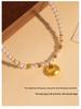 Elegant Pearl Pendant Necklace: Chinese Style Choker for Women - High-End Fashion Versatile Accessory