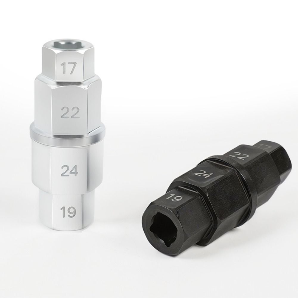 17/19/22/24mm Steckschlüssel Radabmontagewerkzeug Hochbelastbar Vorderachse Sechskantschlüssel Radabmontage