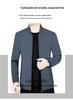 2024 Spring/Autumn Men's Thin Casual Business Jacket - Trendy and Handsome Outerwear