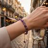 Durable Jewelry Women Bracelet Irregular Natural Stone Beads Adjustable Length