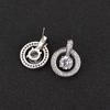 AAA Zircon Inlaid Classic Versatile Stud Earrings - European & American Style