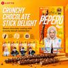 Lotte Pepero Knusprige Schokoladenkeksstäbchen 39g Boygroup Version Zufällige Lieferung