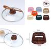 1Pc Bakelite Pot Lid Handle Knobs Caps Wooden Heat-Resistant Cooking Pan Lid Covers Replacement Lifting Handle Cookware Handgrip