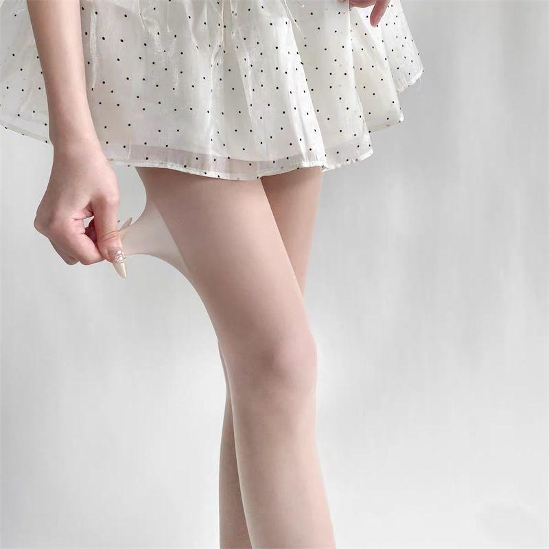 1 Pair Ultra Thin Nylon Thigh High Stockings Pantyhoses Women Sexy Women Tights Velvet Sexy Lingeries Hosiery Body Stockings
