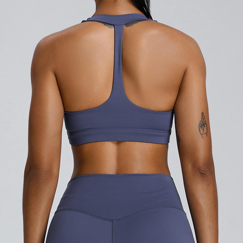 

Новый нюдовый комплект с Т-образной спиной, комплект для йоги, женский быстросохнущий, для ягодиц, спортивный облегающий комплект для фитнеса S темно-синий