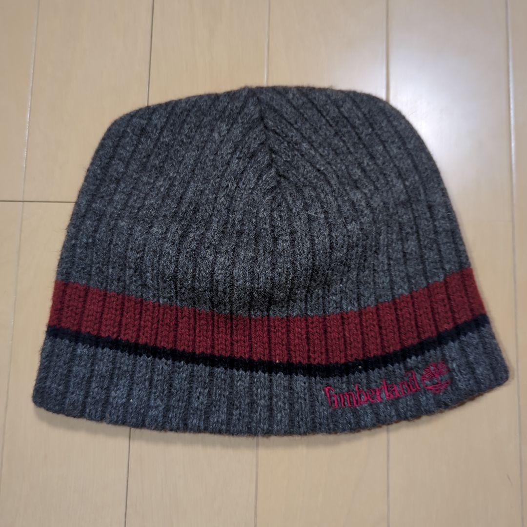 

[USED] Rare USA-made 90s-00s Timberland knit beanie