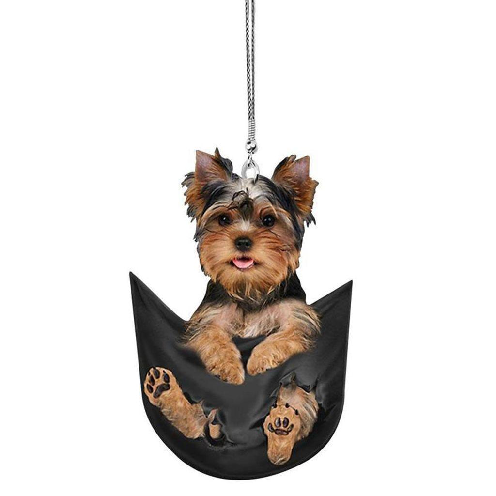 1Pc Simulation Mini Hound Pet Dog Miniature Figurine Animal Model Figures Children Educational Toys Home Fairy Garden Decoration