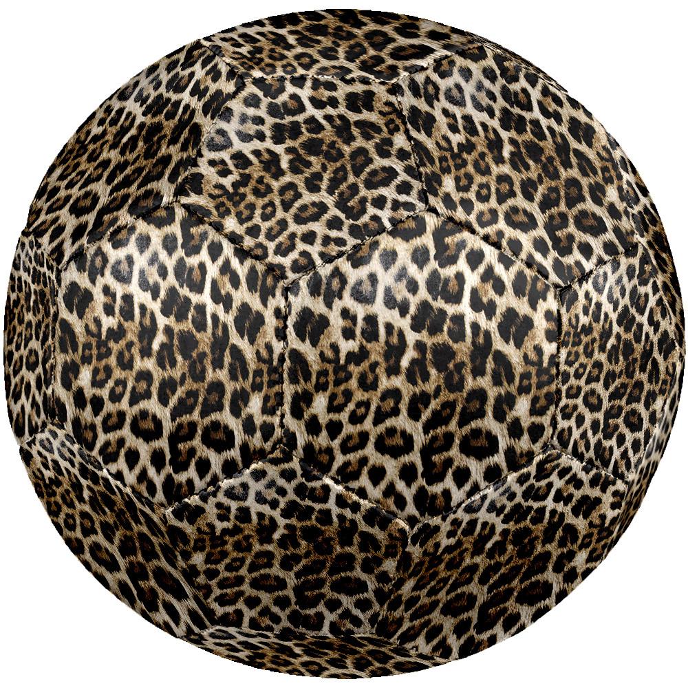 1 pz Stampa Leopardo Texture Taglia 5 Pallone da Calcio Professionale Partita Allenamento Calcio Sportivo Indoor & Outdoor Pallone Leggero Resistente m6536