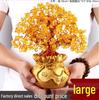 Natural Crystal Wealth Tree Ornament - Money Tree Business Gift