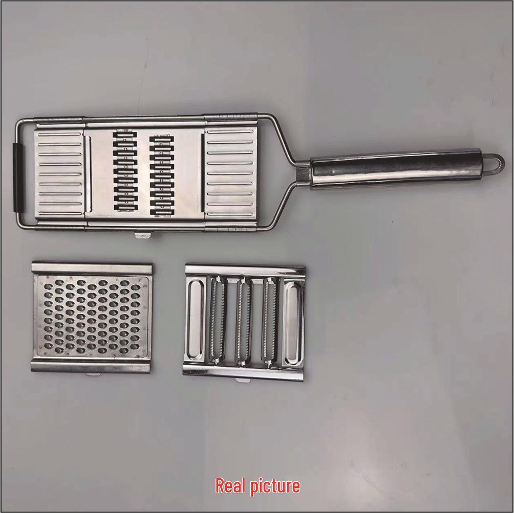 Multifunktionaler Gemüseschneider & Reibe aus Edelstahl