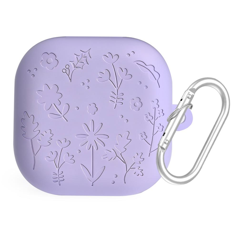 Liquid Silicone Earbuds Cover Bluetooth Earbuds Case for Samsung Galaxy Buds4/4pro Travel