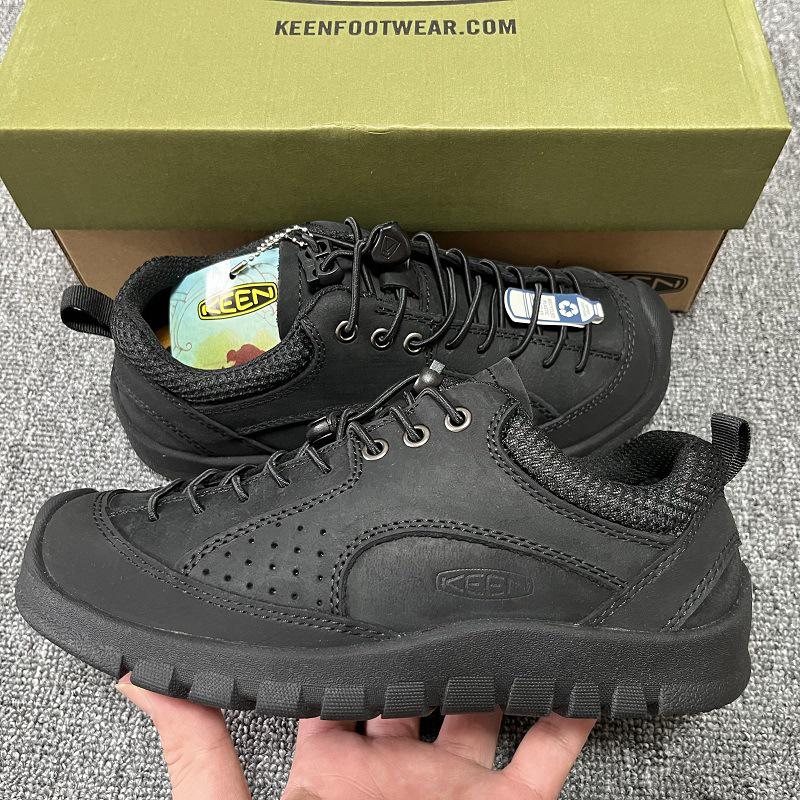 KEEN 2nd Gen High-Quality Leather Slip-On Hiking Shoes for Couples—Large Sizes Available