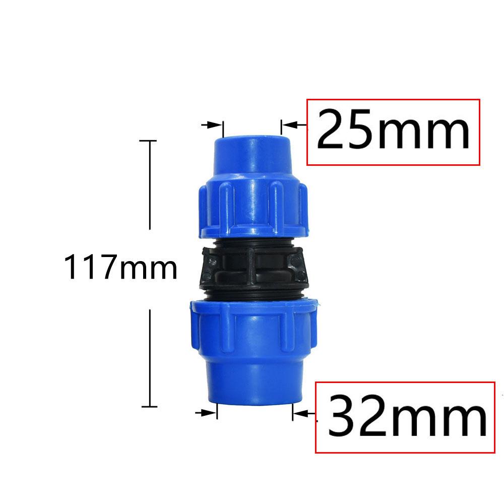 20mm/25mm/32mm/40mm/50mm PE-Rohr Schnellverbinder 90 Grad Winkel Reduzierstück Schnelle Verbindung Kunststofffittinge