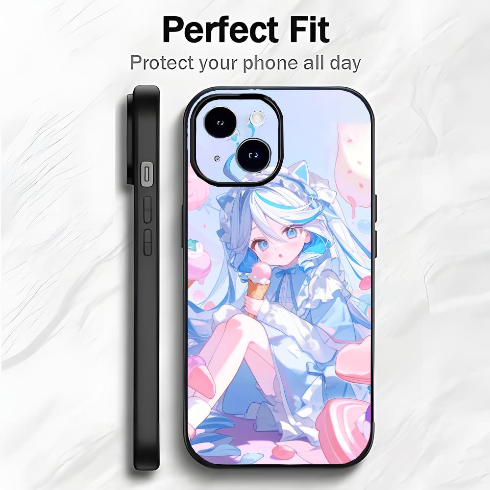 Genshin Impact Character Furina Phone Case Phone Case Soft Packaging Lightweight For iPhone17 16 15 14 13ProMax