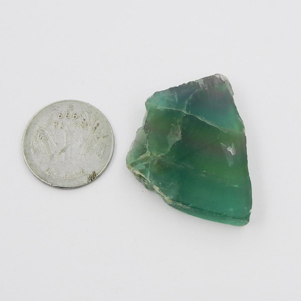 CERTIFIED Natural Fluorite Uncut Rough 44 Ct Mix Color Earth Mined Gemstone