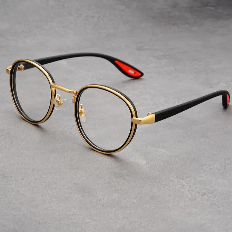 Vintage Designer Outdoor Sunglasses Men Round Fashion Plastic High Quality Sun Glasses Man Outdoor UV Protection Glasses Woman