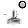 Simple Anti-Slip For Sofa, Table, Chair, Cabinet Screw-in Furniture Feet Furniture Hardware Floor Protector Nylon Base Levelers
