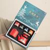 Hongyu Oriental Hand-Painted Stainless Steel Tea Set
