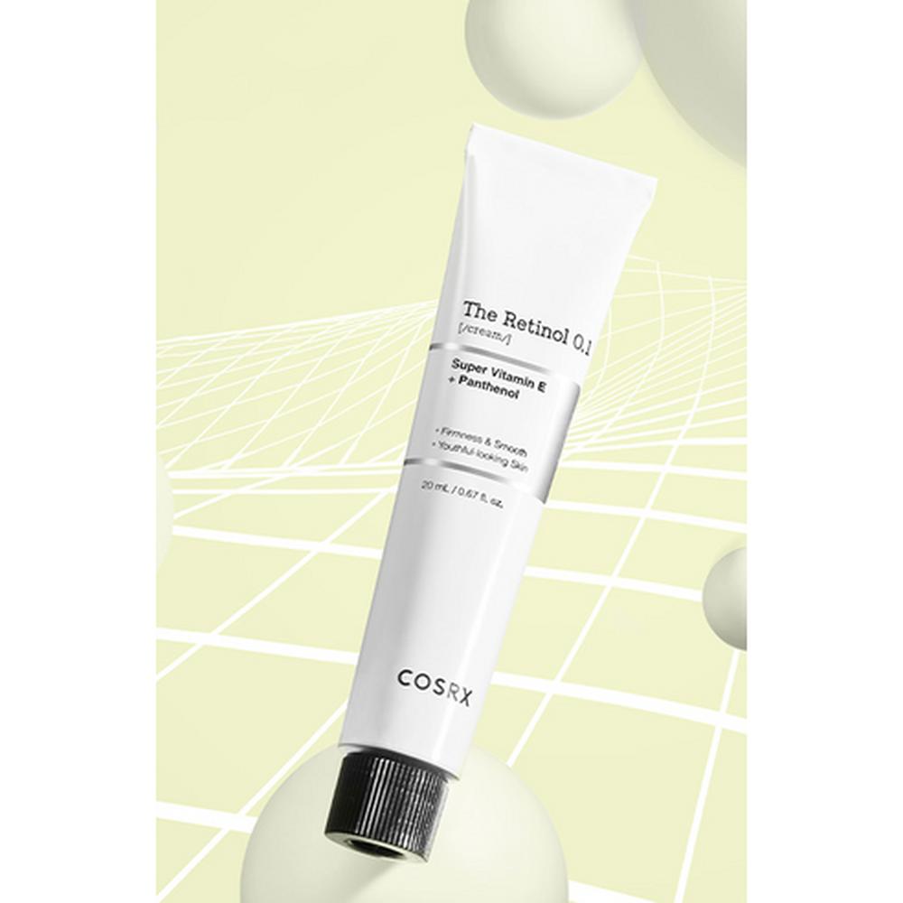 COSRX Die Retinol 0,1 Creme 20 ml (2 Stück) – Milde Retinol-Behandlung, Texturpflege, Koreanisch