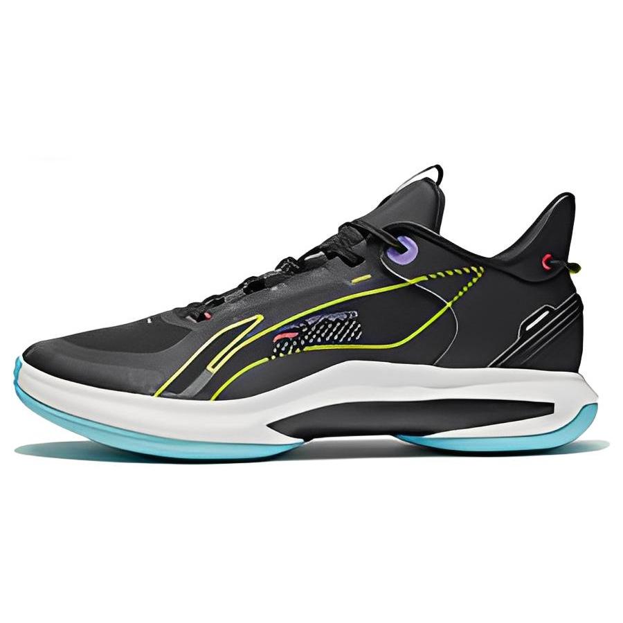 Li-Ning Flashing Mid  Black Blue  Men s ABPR069-8 EU 43