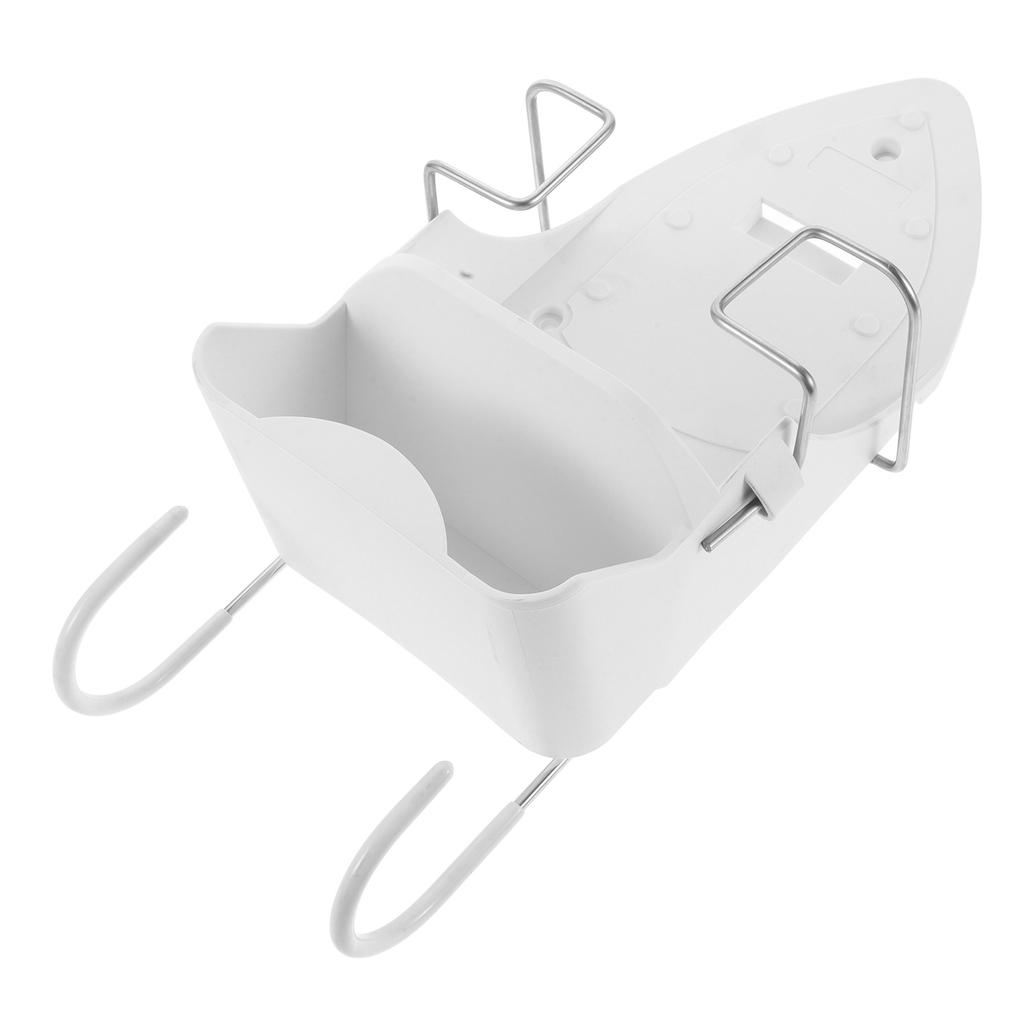 Wall Mounted Ironing Board Rack Stainless Steel Iron Holder Organizer for Bedroom Closet Laundry Space Saving