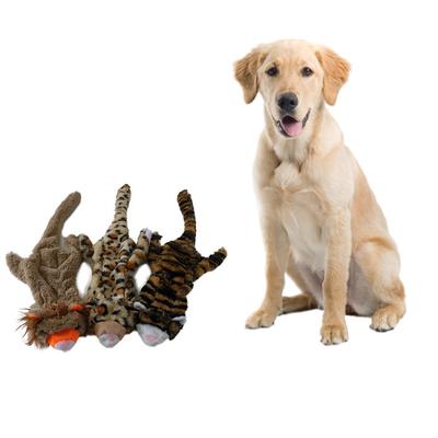 Pet Dog Squeak Toys Puppy Chew Squeaky Plush Sound Cute Lion Tiger Squeak Toys Pet Puppy Chew Squeaky Plush Sound Stuffed Dog Squeaking Toy
