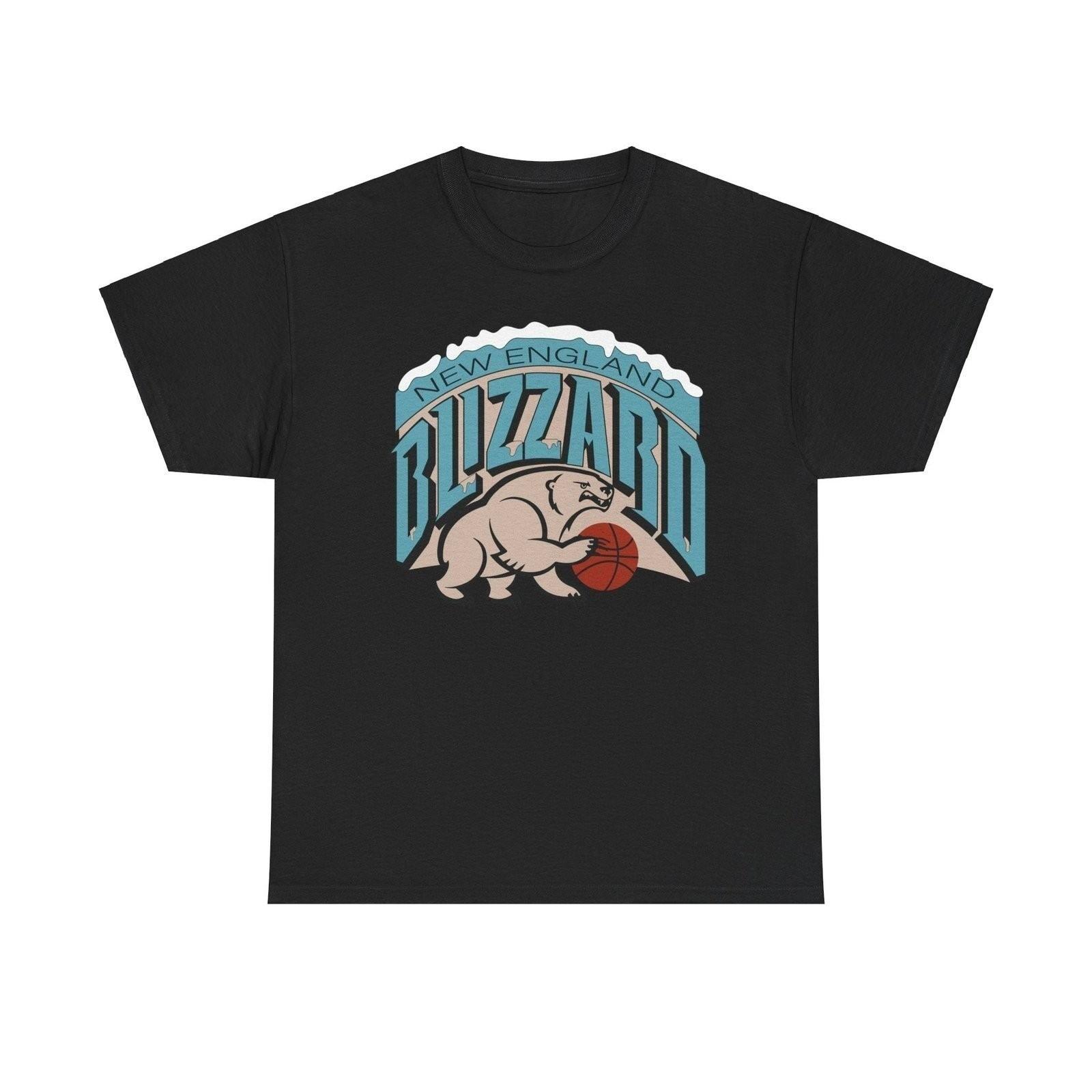 New England Blizzard American Basketball League Massachusetts 1996-1998 T-shirt L