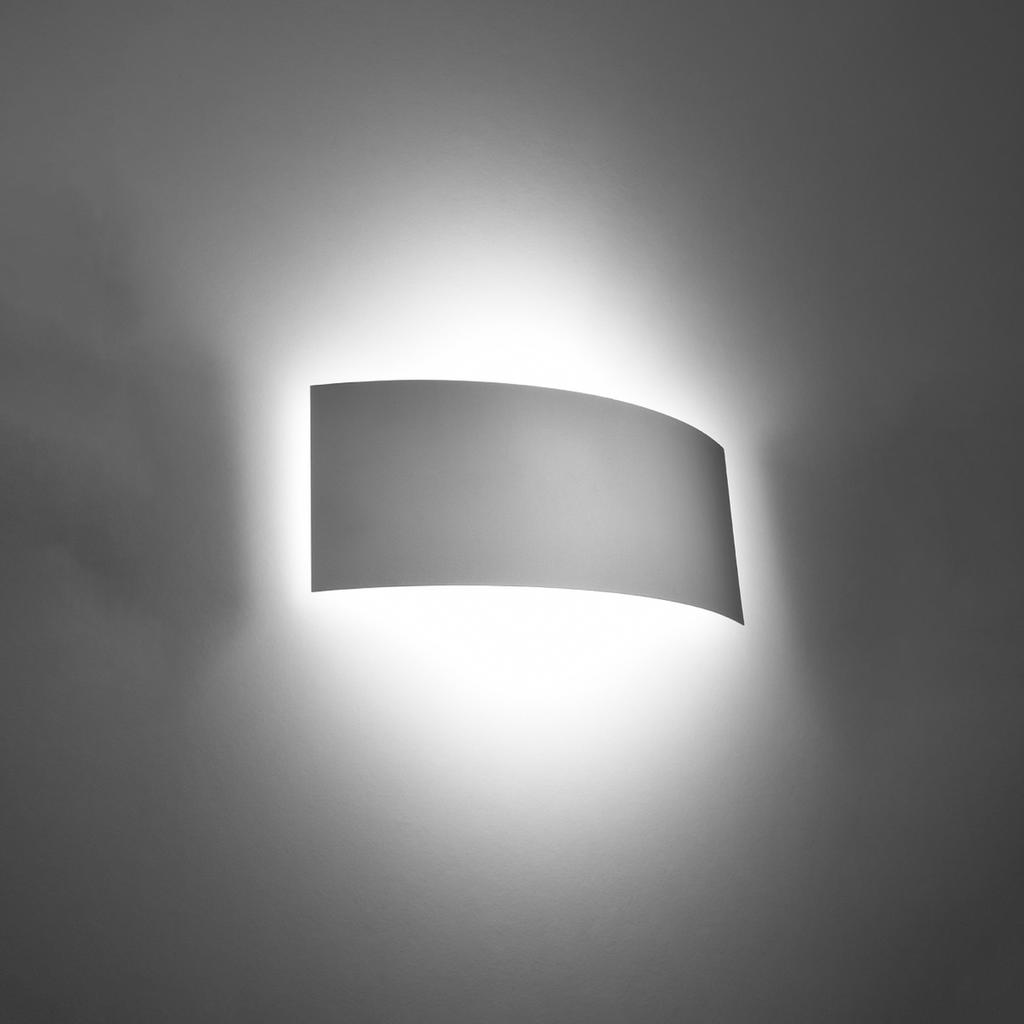 Magnus white wall lamp