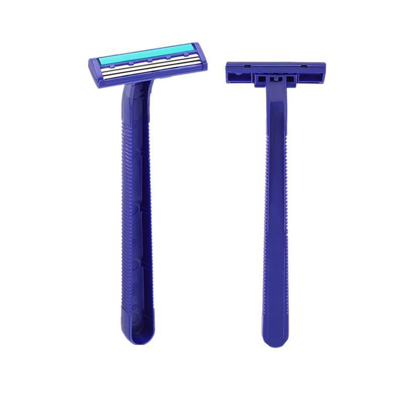 Rasoirs jetables 3 lames en acier inoxydable pour hommes - Paquet de 3
