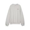 Puma X Rose Oversized French Terry Crew Sweatshirt Rosie 633803 10