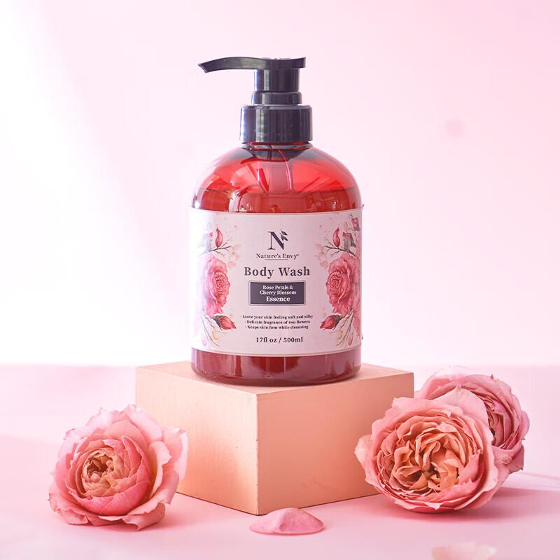 

Cherry Blossom & Rose Essence Body Wash