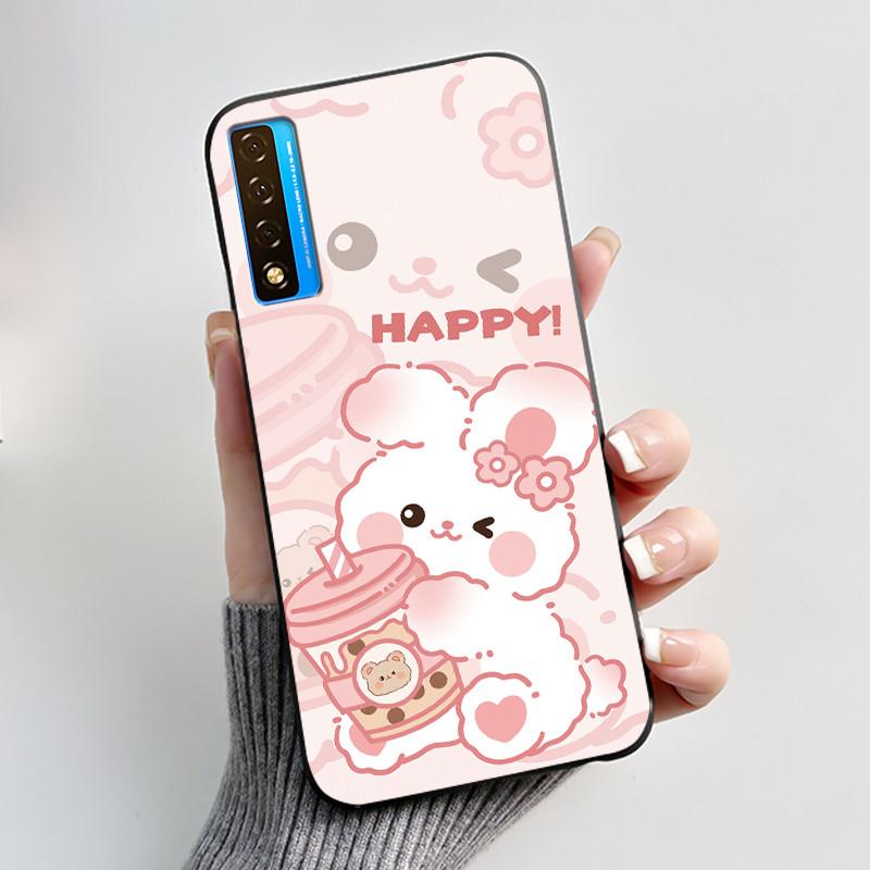 Casing For TCL 20 20S 20 Pro 5G 20L Plus 20L+ Case Luxury Dragon Cute Cool Boys Girls Black Soft Silicone Phone Case Back Cover